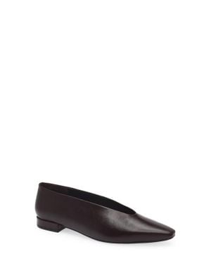 Jeffrey Campbell Hinted Pointed Toe Flat - Black