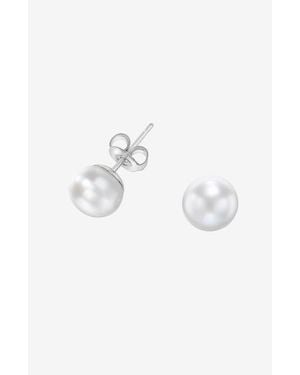 Dower & Hall Timeless Freshwater Pearl Studs - Multicolor