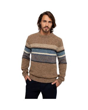 Celtic & Co. Statement Donegal Wool Sweater - Gray