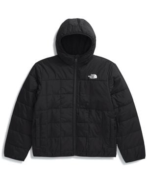 The North Face Kids' Shasta Water Repellent Reversible Hooded Jacket - Black