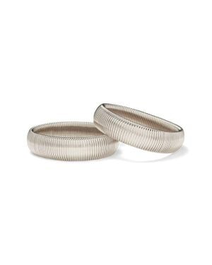 Lady Grey Jewelry Ophidia Set Of 2 Bracelets - Metallic