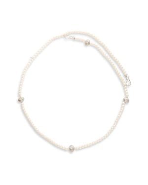 Nackiyé Celestial Freshwater Pearl Belt - White