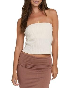 Billabong Sweet Coast Tube Top - Brown