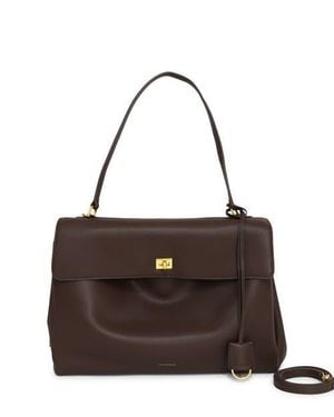 Belle & Bloom Skyfall Leather Shoulder Bag - Brown