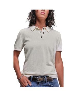 WILDFANG The Everyday Sweater Polo - Gray