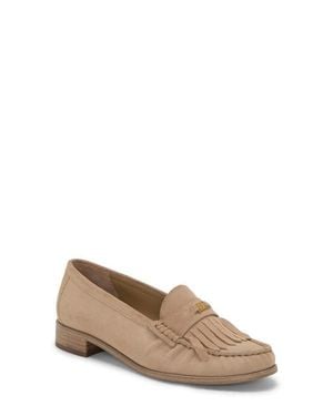 Vince Camuto Cosette Fringe Loafer - Natural