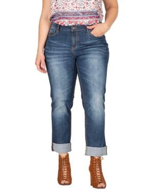 Standards & Practices X-Boyfriend Cotton Jeans - Blue