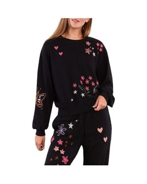 Billy T Full Bloom Sweatshirt - Black