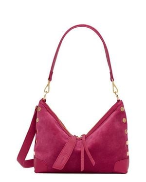 Hammitt Medium Grace Suede Shoulder Bag - Purple