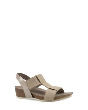 Munro Georgette T-Strap Wedge Sandal - Multicolor