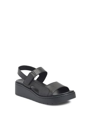 Børn Kit Platform Sandal - Black