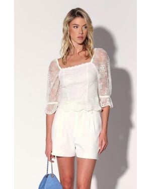 Walter Baker Georgina Top - White