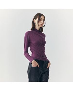 ATS Mira Long Sleeve Top - Purple