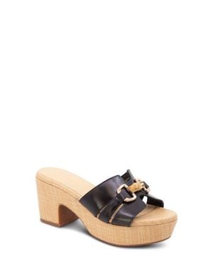Chocolat Blu Gianna Platform Slide Sandal - Multicolor