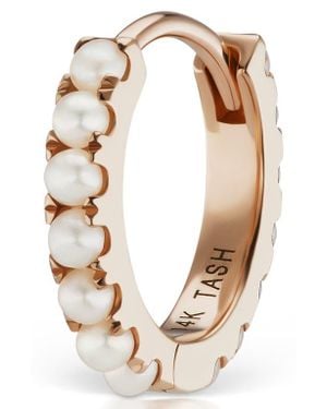 Maria Tash Cultured Pearl Eternity Clicker Earring - Metallic