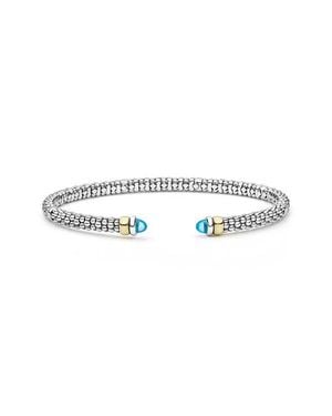 Lagos Caviar 14K & Sterling Peridot Bracelet - Multicolor