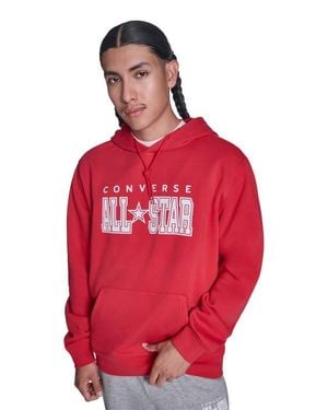 Converse All Star Pullover Hoodie - Red
