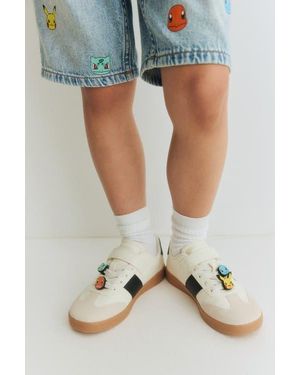 H&M Appliquéd Sneakers - Blue