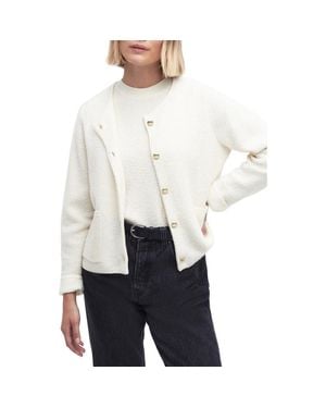 Barbour Celeste Knit Jacket - White