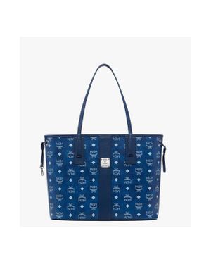 MCM Medium Liz Shopper - Blue