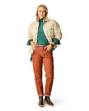Carve Designs Carson Cord Hi Rise - Green