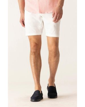Dek Cloud Corduroy Galaxy 8.5-Inch Bermuda Shorts - White