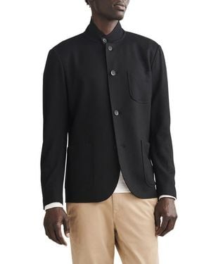 Rag & Bone Prospect Japanese Wool Cardigan - Black