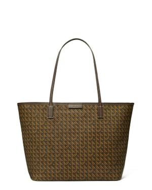 Tory Burch Ever-Ready Zip Tote - Brown