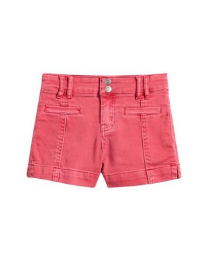 Tractr Kids' Faded Welt Pocket Denim Shorts - Red
