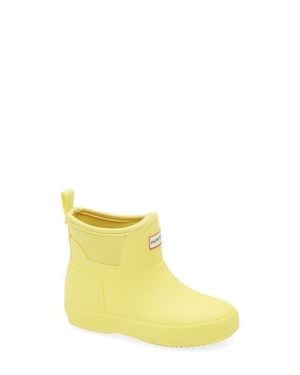 HUNTER Kids' Original Waterproof Chelsea Rain Boot - Yellow