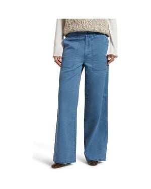Brixton Military Twill Pants - Blue