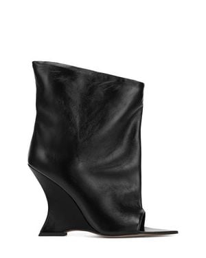 Naked Wolfe Reptile Embossed Leather - Black