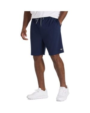 Reebok Big & Tall Performance Textured Shorts - Blue