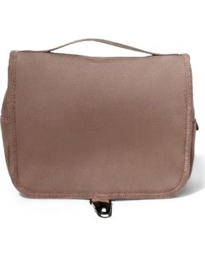 Pop Ups Brand Neoprene Water Resistant Hanging Toiletry Case - Brown