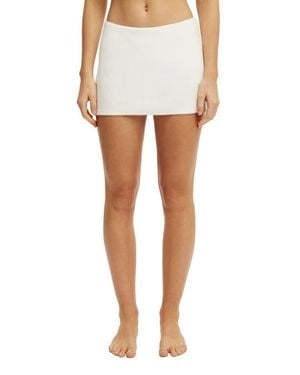 Cotton On Dreamy Soft Pointelle Skort - White