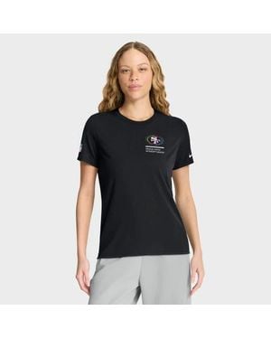 Nike San Francisco 49Ers 2025 Nfl Crucial Catch Tri-Blend Dri-Fit T-Shirt - Black