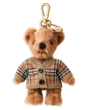 Burberry Thomas Cardigan Bear Bag Charm - Multicolor