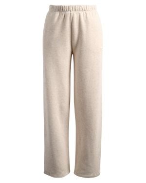 Skims Cotton Fleece Blend Classic Sweatpants - Natural