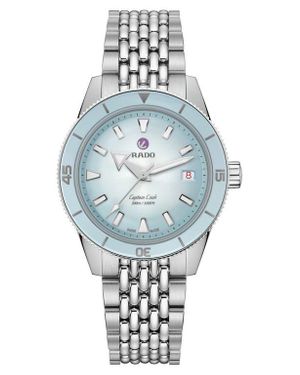 Rado Captain Cook Automatic Bracelet Watch, 39Mm - Blue