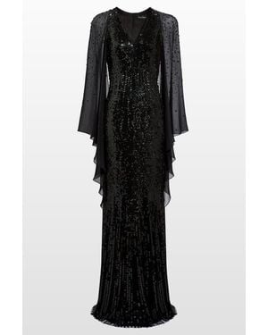 Jenny Packham Lyrical Dress - Black