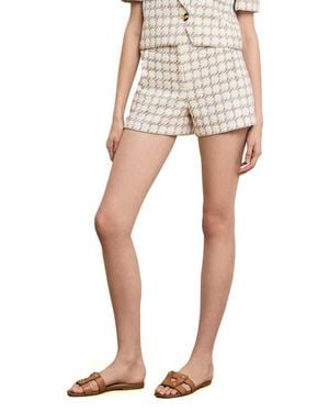 Veronica Beard Jazmin Tweed Shorts - Multicolor