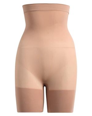 Skims Everyday Sculpt Mid Thigh Shorts - Natural