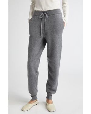 Loulou de Saison Hespero Cashmere Sweatpants - Gray