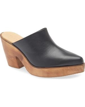 Cordani Pointed Toe Platform Mule - Blue