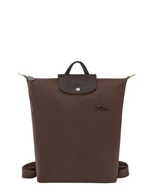 Longchamp Medium Le Pliage Backpack - Brown