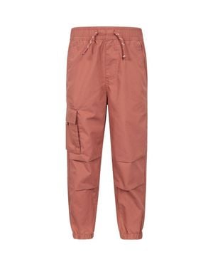 Mountain Warehouse Childrens/Kids Active Hiking Pants - Red