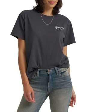 Wrangler Tiger Logo Graphic T-Shirt - Black
