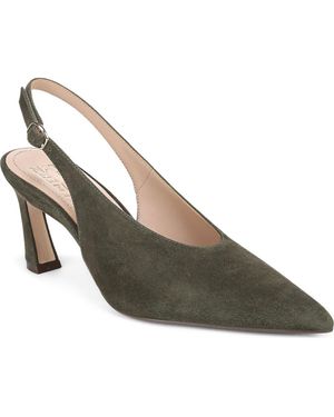 27 EDIT Naturalizer Elaine Slingback Pointed Toe Pump - Green