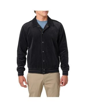 O'neill Sportswear Cowell Stretch Corduroy Varsity Jacket - Black
