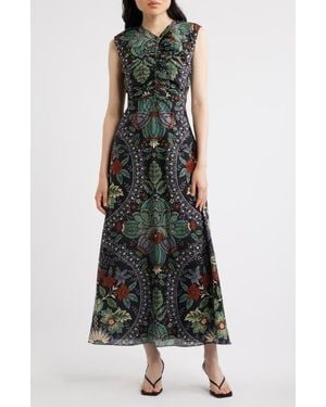 Tahari The Kinsley Print Maxi Dress - Multicolor